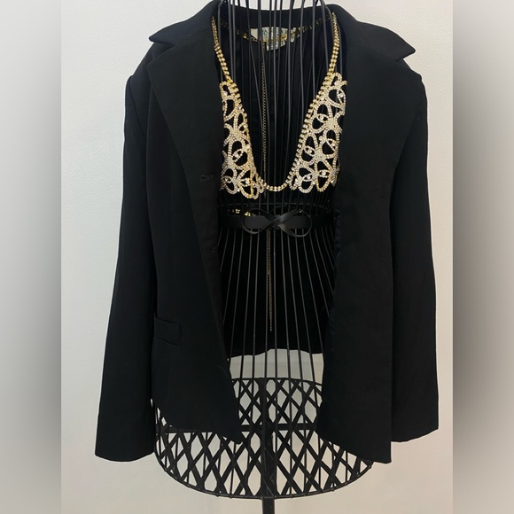 Austin Reed Petite Black blazer size 12p - Picture 3 of 8